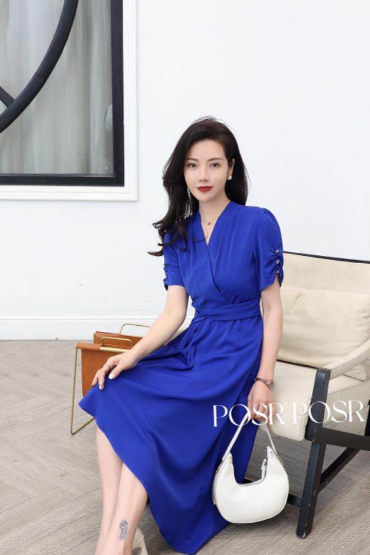 夏款连衣裙，女装连衣裙，珀莎