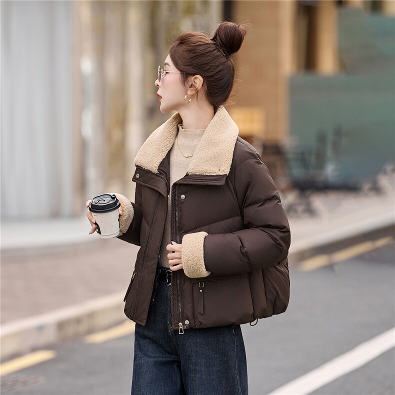 现货！2025冬季新款白鸭绒羽绒服女,女装羽绒服,慕咨
