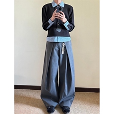 格子撞色长袖卫衣韩版休闲外套D328-WW07-P58，女装短外套，电商D328