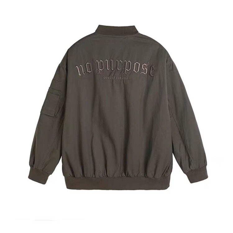 W10418-P53网图现货美式刺绣飞行员夹克复古宽松百搭棒球服外套,男装夹克,星座1608