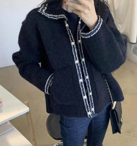 冬季新款：小香风羊毛外套,女装,新芬子