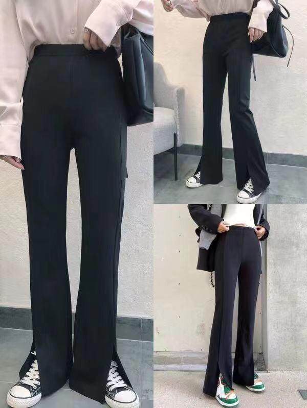 82307款升级版喇叭裤.前腰.弯腰设计不显肚子.后腰松紧设，其它，简 影