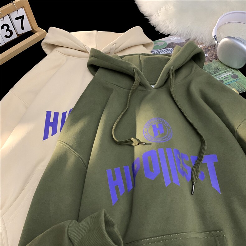 抖音品质现货2025春装新款美式休闲连帽卫衣A158-WY68-P48特价,男装卫衣,电商A158