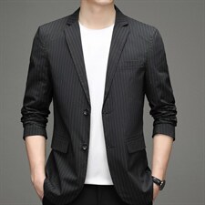 西服男薄款中年休闲西装外套男单西上衣便西2023春秋季新款，男装西服，电商B212（原钱塘6029）