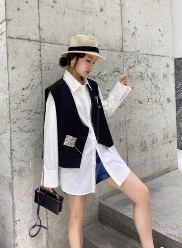 百搭时尚潮流马夹，女装马夹，OU XI NI 欧希倪