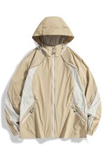 UPF50+有报告凉感轻薄透气宽松大码潮流防晒服DQC658-P48，男装防晒衣，电商B306