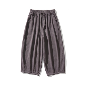 秋装 大码日系阔腿工装裤休闲哈伦直筒裤男女潮风 k280/p70图片