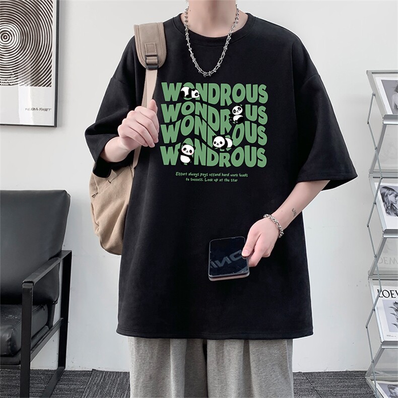 麂皮绒短袖t恤男大码半袖男大皂风JD82376-P25,男装T恤,电商A040