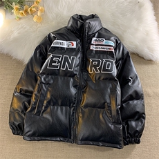 EQ156机车服皮棉衣外套男冬季防风赛车服加厚棉服潮牌P118，男装棉衣，电商C306-1