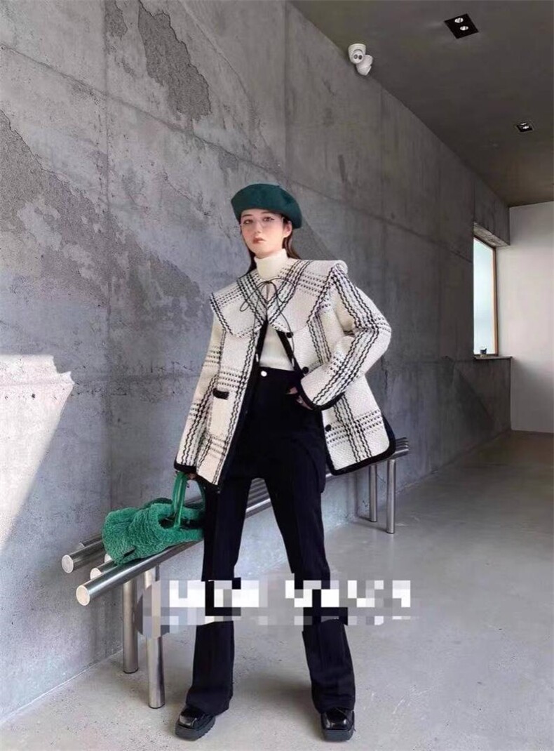 小香风外套，领子可脱卸，其它，玩美