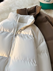 ！2025新款加厚棉服冬季纯色情侣立领棉衣 CM88882-P60特图片
