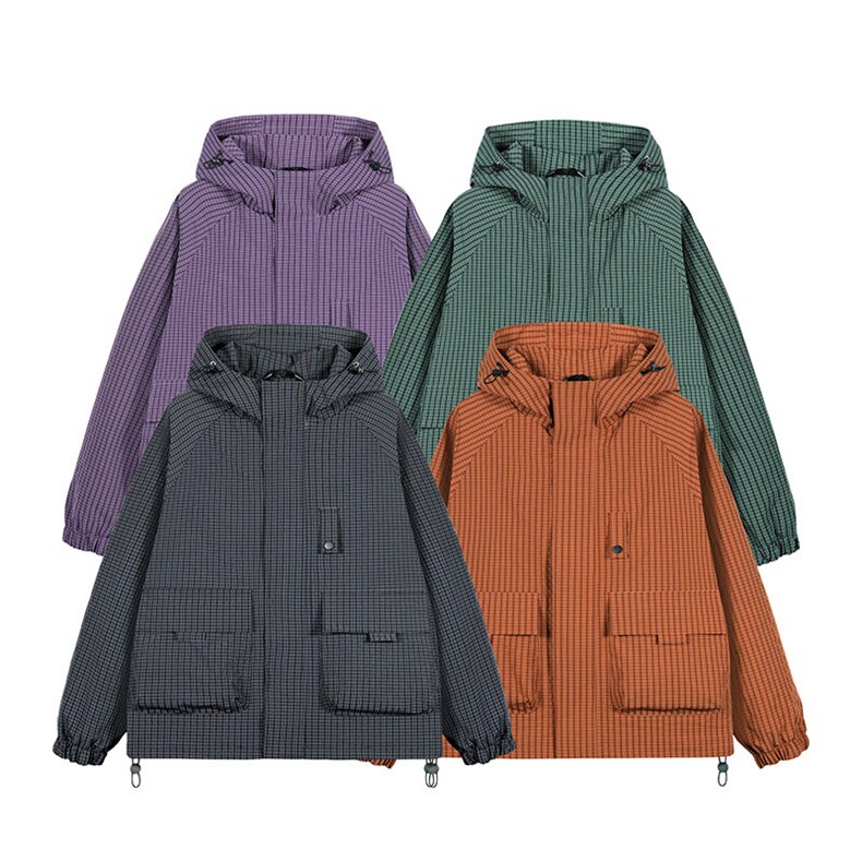 秋季户外连帽夹克男外套男女同款DSA157B-JK7811-P75,男装夹克,电商A157B