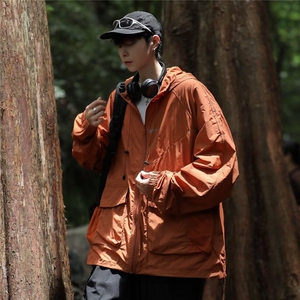 防晒衣男夏季防紫外线连帽防晒服外套女休闲夹克皮肤衣W4933-P43图片