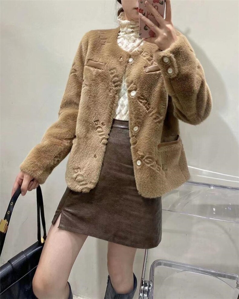 2021冬季新款皮草工艺：巴黎貂系列，女装皮草，雅莱依秀