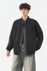 美式高阶秋季棒球服飞行员夹克休闲痞帅百搭情侣外套J54667TP35，男装夹克，电商A247