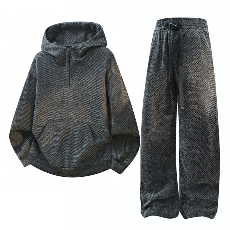 主推半拉链连帽卫衣长裤两件套满天星套装TZ878-P85M-5XL,男装休闲套装,星座210-1