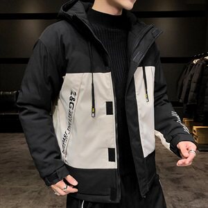 冬装男加厚棉衣连帽潮流保暖宽松外套上衣棉袄流行棉服Y9126-P75图片