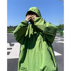 2024新款冲锋衣外套男款春秋季工装痞帅夹克上衣防风W5862-P52，男装夹克，星座412-2
