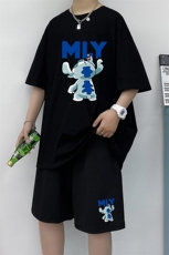 男士短袖t恤夏季潮流潮男搭配休闲套装潮牌体桖A161-2-TZ06-P50，男装休闲套装，电商A161-2
