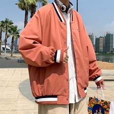 新款上市潮牌男女春季上衣宽松休闲夹克外套CYJK2126-P45，男装夹克，电商A128