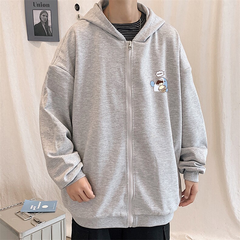 KS21239-P38加绒-P43连帽开衫卫衣男运动外套大码班服,男装卫衣,电商A040