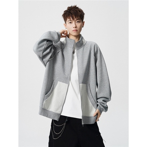 b228-j3227-p80 毛边卫衣开衫,男装卫衣,电商A016 (原B228)