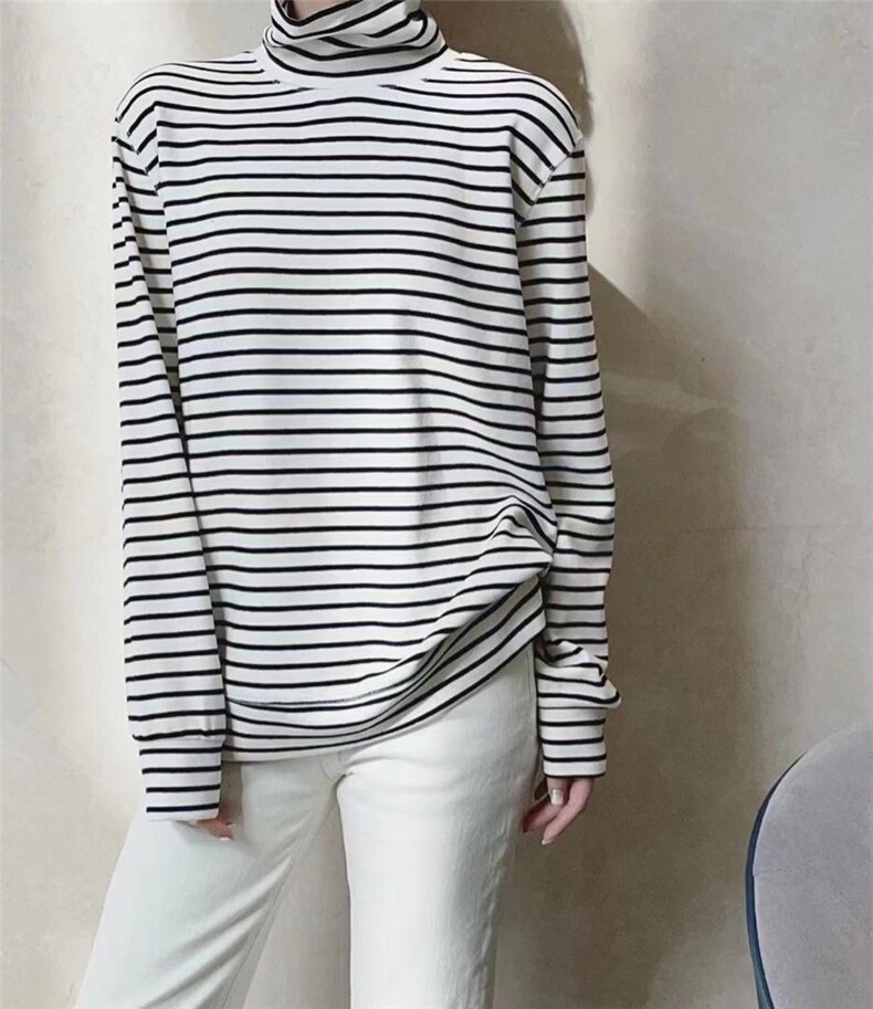 彩色条纹打底衫，其它，简单小珍