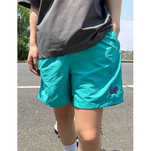 网图！多巴胺速干蝴蝶刺绣男女同款休闲短裤-EX50888-特批20图片