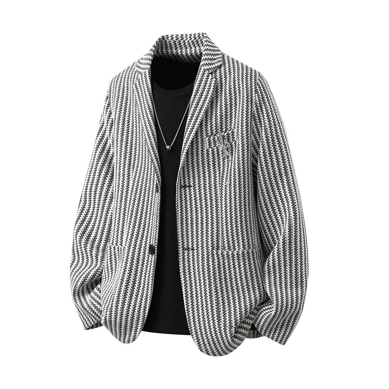 1肌理感西服M-5XL大码送胸针涤纶XF78140P85控西裤XF78151P45，男装西服，星座227-7