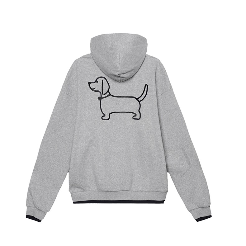 XZ707-1-CX7206-P60长袖连帽小狗刺绣，男装卫衣，星座707-1