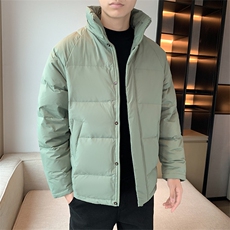 （）卡通工重艺立领潮牌宽松落肩情侣200斤团体情侣羽绒服，男装羽绒服，星座301D-4(原星座1004-4）