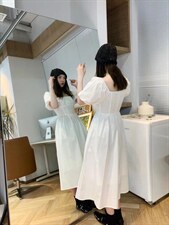 夏季韩系彩色长裙，其它，素凡 SU·FAN