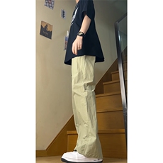 夏季户外防晒防水速干冰丝伞兵冲锋裤男微喇休闲裤KZ925-P38控68，男装防晒衣，星座301C-5