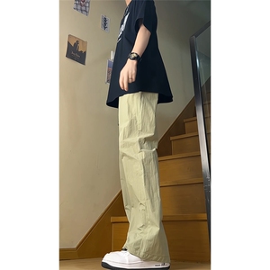 夏季户外防晒防水速干冰丝伞兵冲锋裤男微喇休闲裤KZ925-P38控68图片