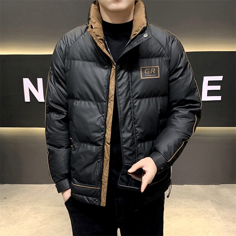 冬季白鸭绒羽绒服男韩版潮流宽松男士外套上衣服YR803-P140,男装羽绒服,星座210-3
