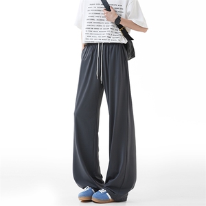 高弹冰丝速干休闲裤UPF50+防晒裤宽松微喇长裤A538特P35控58