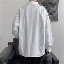长袖衬衫春款男港风潮流C1888P32，男装衬衫，星座1116-2