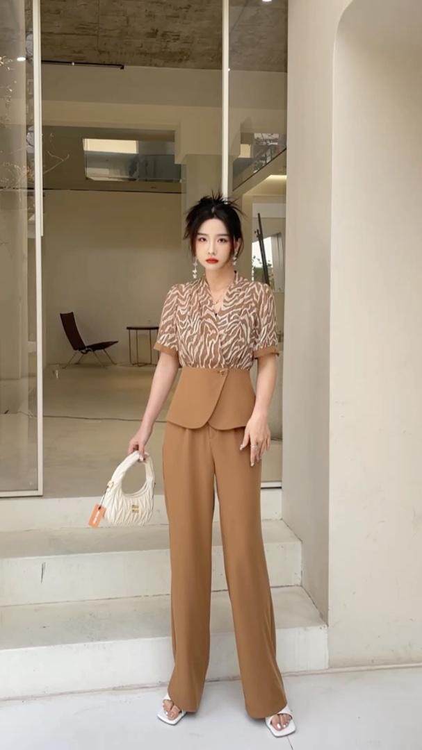2023年夏装套装，女装职业装，贻思茗