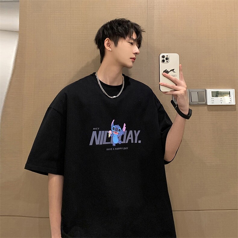 麂皮绒短袖t恤男大码半袖男JD82173-P25,男装T恤,电商A040