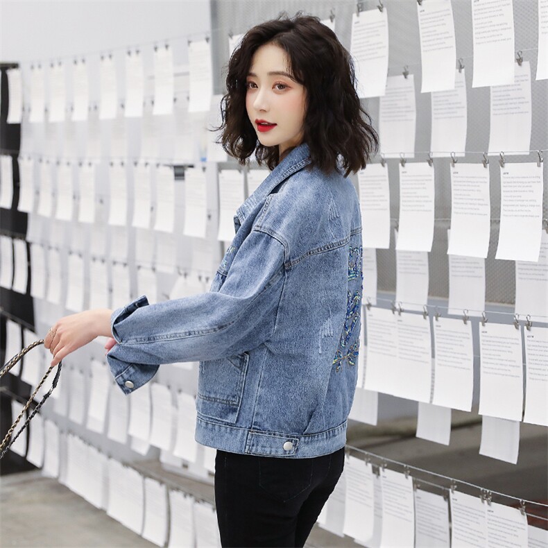 短外套年轻修身显瘦气质宽松柔软2021年春季,女装短外套,贵人树