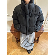 pu皮棉服冬季美式高街棉袄cleanfit短款宽松棉衣外套MF3667-特P85，男装皮衣，电商B295