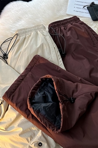8XL-M三防登山工装羽绒裤男90白鸭绒冲锋裤子男YRK2001P118控158图片