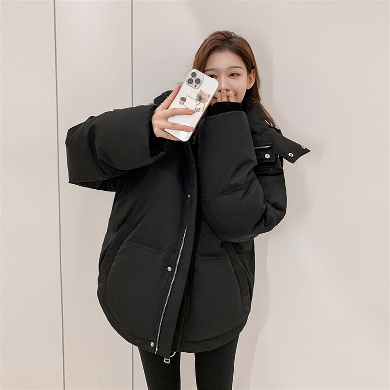 主推韩版羽绒服男士短款男女同款中青年创意加厚羽绒外套，男装羽绒服，钱塘723