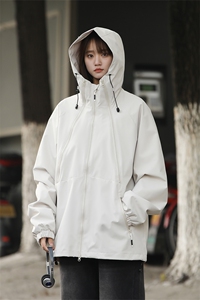 Cityboy情侣 时尚连帽冲锋衣外套夹克 团体班服图片