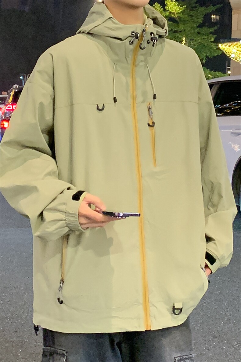 山系户外机能外套男春季防水徒步登山服夹克A406JK3512特P80,男装夹克,星座309（原A406）