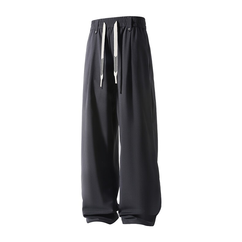 夏季冰丝凉感休闲西装裤 K063立体 92%聚酯纤维8%氨纶(S-2XL)TP28图片