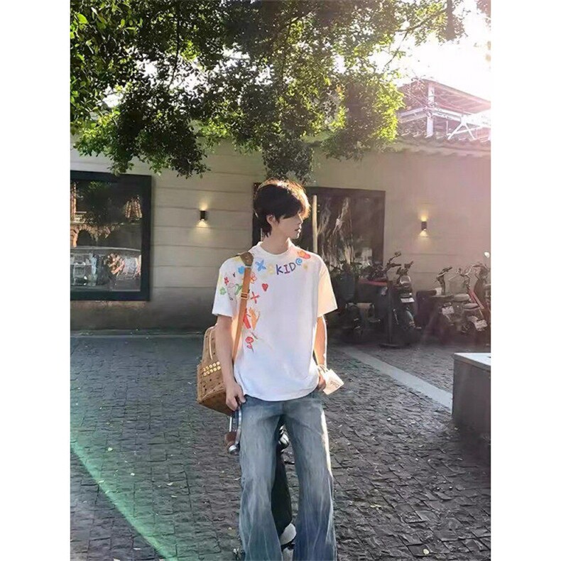 纯棉230克印花短袖ZX0196-P27,男装T恤,星座313A(原308A-2)