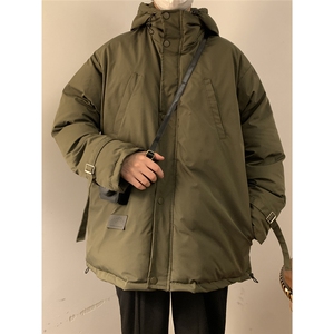 日系工装冬季加厚棉衣ZM076-P120控155图片