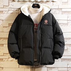 控128加绒面包服男大码羊羔毛衣男MY16237-P100，男装棉衣，电商A040A