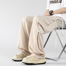 潮男小众百搭抗皱直筒长裤K610p55，男装休闲裤，电商D315A